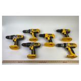 Dewalt Cordless Drills, Models DW983, DC970, DC720