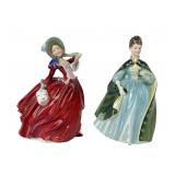 Royal Doulton Figurines, Graceful Ladies