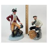 Royal Doulton Lobster Man, Officer Figurines
