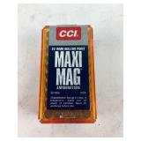 (50) CCI 22 WMR Hollow Point Maxi Mag Ammunition