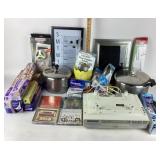 Sony Radio, Music CDs, Reverware Pot