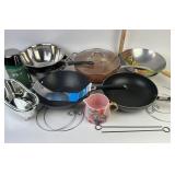 Calphalon, Copper Chef, Kenmore Skillets, Stanley