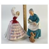 2 Royal Doulton: Cat Lovers