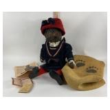 Handcrafted Bear Knots Figure by Nancy Bruns, With