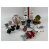 Figurines, Glassware, Vase, Candle Holder