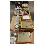 Picture Frames, Mugs, Tools, Candles, Rug, Trailer