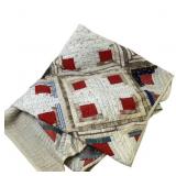 Hand-Sewn Patchwork Quilt