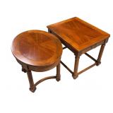2 mersman furniture side tables