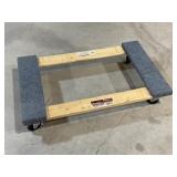 Haulmaster Carpeted wood dolly 30x18