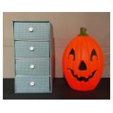 Pumpkin Blow Mold ,cardboard drawers