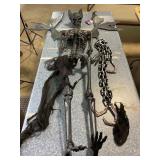 Bat Skeleton Halloween Decoration