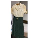 Girl Scouts Uniform Shirt and Skirt