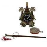 Cuckoo Clock, Fishing Accessories, Decorative Staf