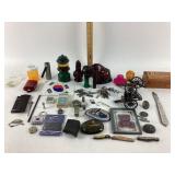 Military Memorabilia, Knives, Watches, Avon, Keys,