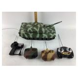 Remote-Controlled Military Tank Toy