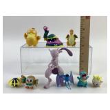 Pokemon Figures Lot: Mewtwo, Alolan Muk, Psyduck,
