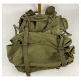 US Military Canvas Backpack, M-1945 on Tag