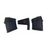 (2) 10 round magazines, (1) Magazine Loader