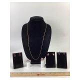 .925 Sterling Silver Jewelry: Rings, Earrings, Nec