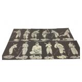 Baseball Player Facsimile Autograph Prints