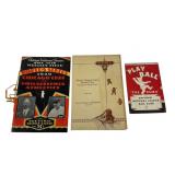 1929 Chicago Cubs Game Programs