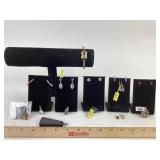 .925 Sterling Silver Earrings, Pendants, Bracelet