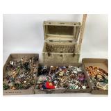 Costume Jewelry With Samsonite Case