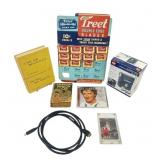 Treet Double Edge Razor Blades advertising stand