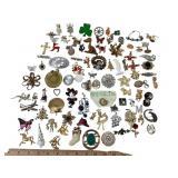 Costume Jewelry Pins, Brooches, Charms
