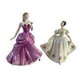 2 Royal Doulton: Women in Ball Gowns