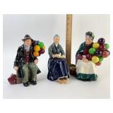 3 Royal Doulton: Old Balloon Sellers and Grandma