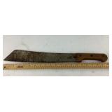 French Military WWII Machete, some rust, knicks on