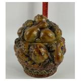 Ceramic Inarco Fruit Basket Jar with Lid