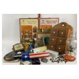 House Shaped Shadow Boxes, Dazey Ice Crusher, Art,