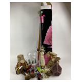 Snowman Figurine, Scarecrow Gnomes, Tinsel Tree