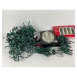 Christmas Lights, Ornaments, Street Lamps