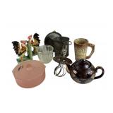 Frankoma Pottery, Satin Candy Dish, ï¿½Kitchen Items