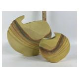 Handmade Sandstone Vases, Ruidoso, New Mexico