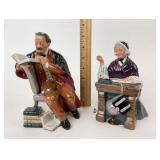 Royal Doulton Figurines The Professor, School Marm