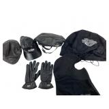 Harley-Davidson Leather Accessories, Hats, Gloves,