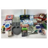 Spark Plugs, Fishing Line, Hardware, Knife Set, GE