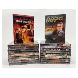 20 DVDs, James Bond, Oceanï¿½s Eleven