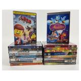 Childrens Movie DVDs- Disney, The Lego Movie
