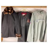 Mario De Pinto Coat, Majestic MLB Shirt, Reebok NF