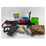 22 ammunition, speed loader Leather Holster