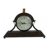 Quartz Mantel Clock With Roman Numerals