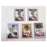 1981 Topps Baseball Card Lot: Guerrero, Trammell,