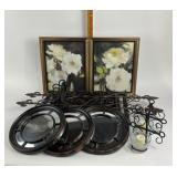Wall Decor, Mirrors, Candle Holders, Tray