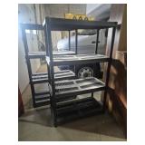 Plastic Shelving Units (2) (35 in. X 18 in. X 57