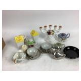 Ceramic Teapots, Candleholder, Tableware